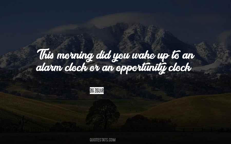 Quotes About Alarm Clock #1467147