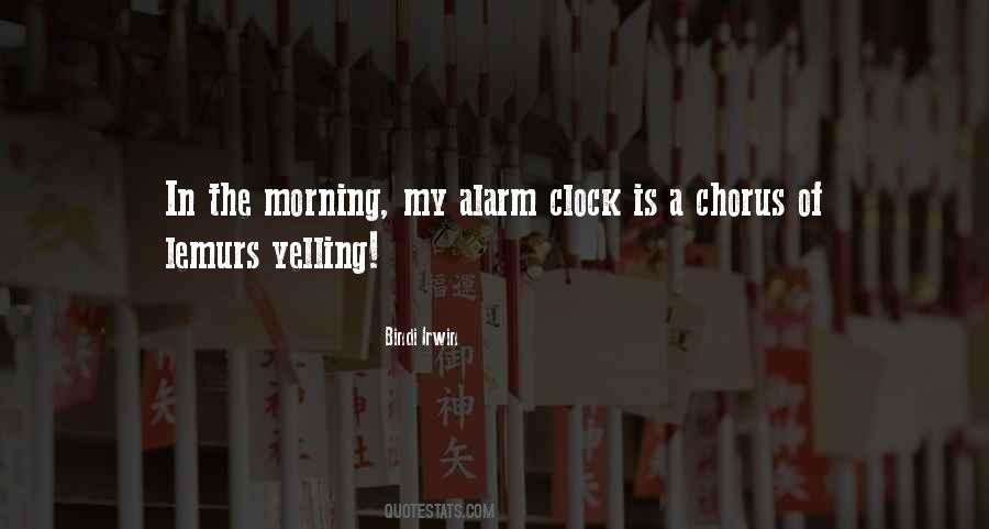 Quotes About Alarm Clock #185455