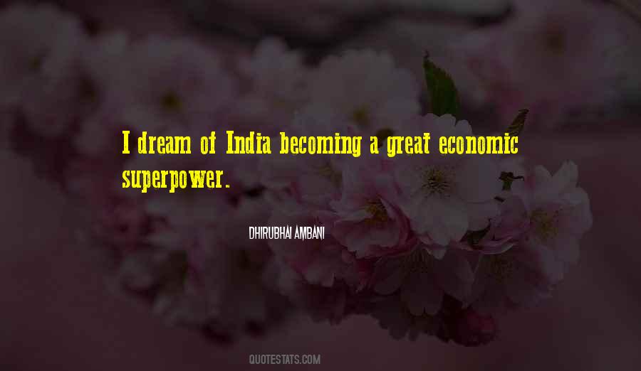 Quotes About India Superpower #1628847