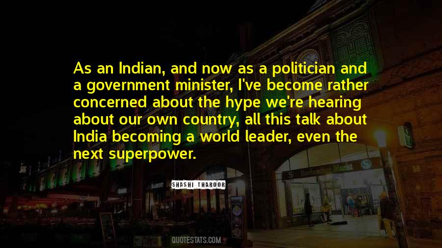 Quotes About India Superpower #320987