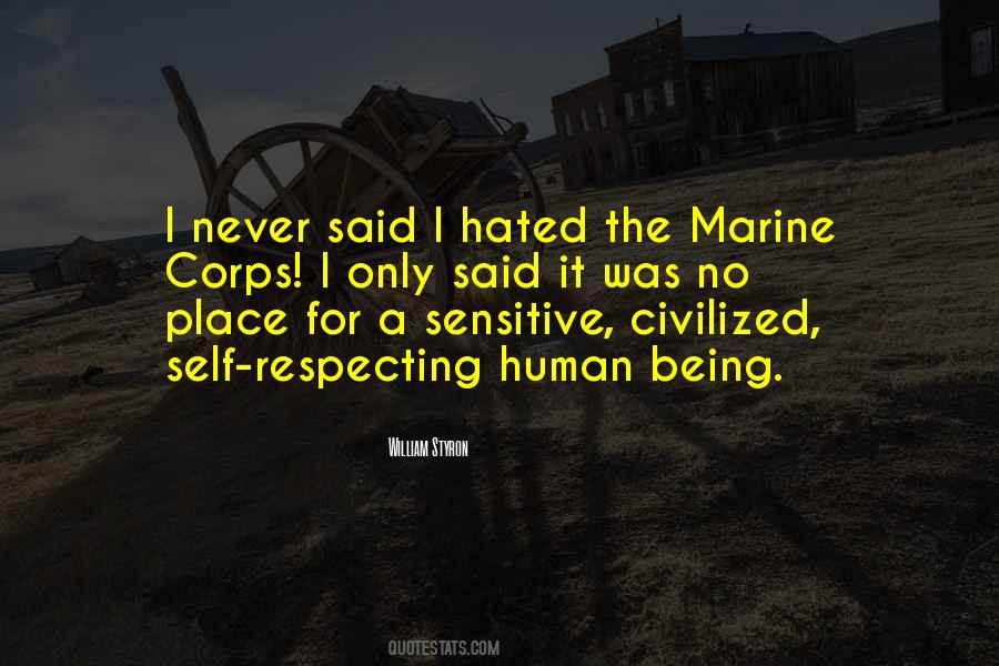 Quotes About Marine Corps #352545