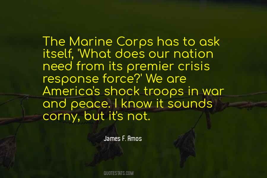 Quotes About Marine Corps #466781