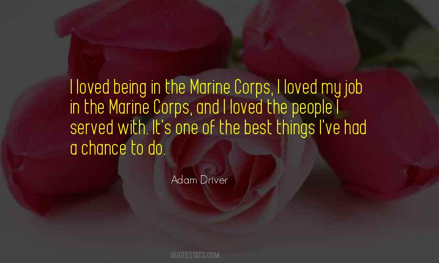 Quotes About Marine Corps #79229