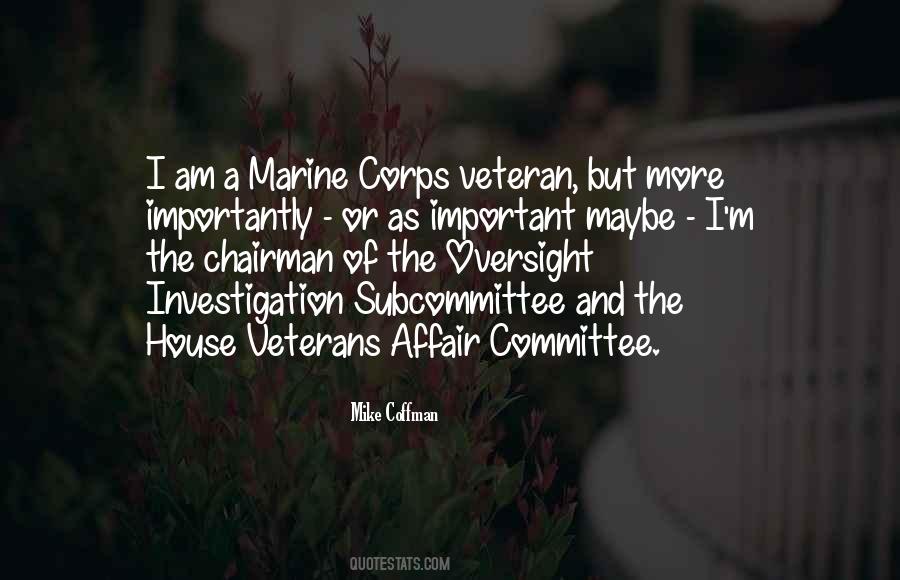 Quotes About Marine Corps #948608