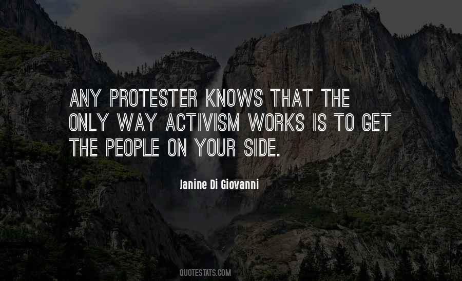 Quotes About Activism #1079054