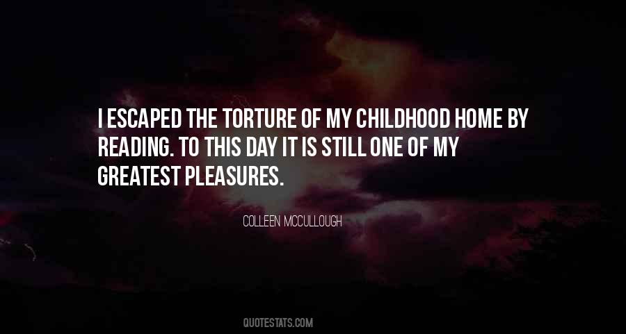 Quotes About The Pleasures Of Reading #1444821