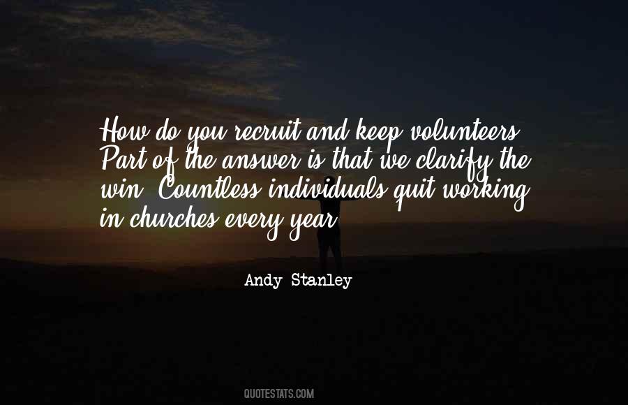 Quotes About Volunteers #409393