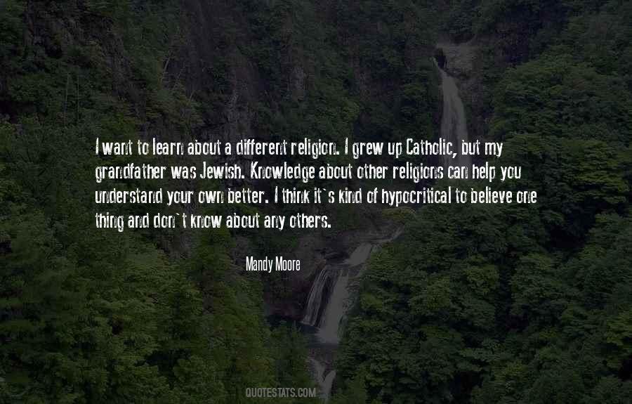 Quotes About Different Religions #126414