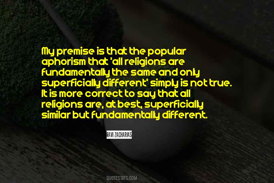 Quotes About Different Religions #1368197