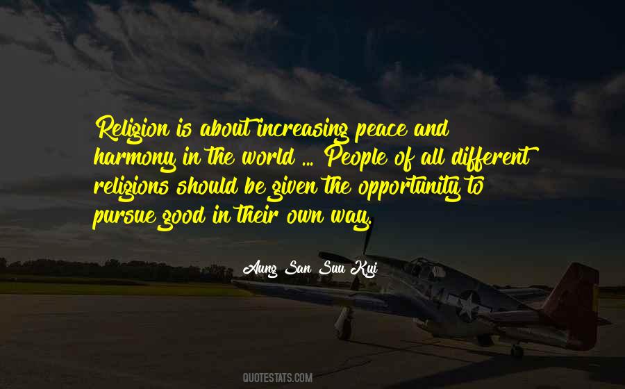 Quotes About Different Religions #1433291