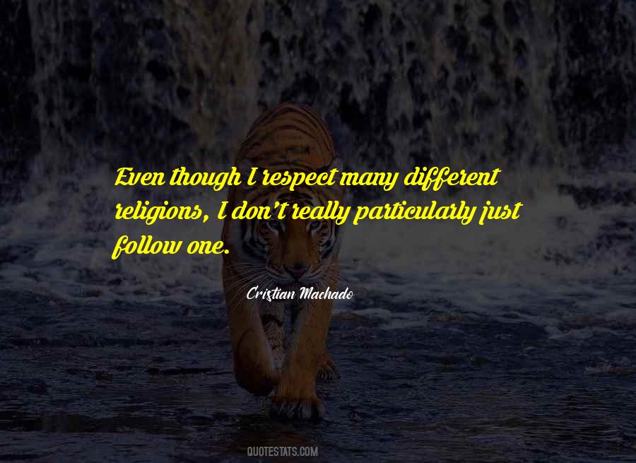 Quotes About Different Religions #1646151