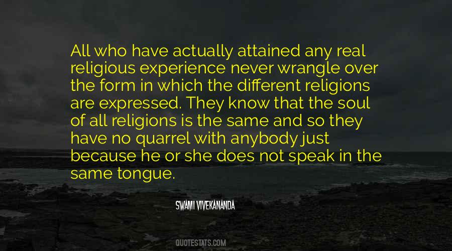 Quotes About Different Religions #871997