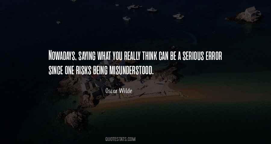 Quotes About Thinking Errors #1384038