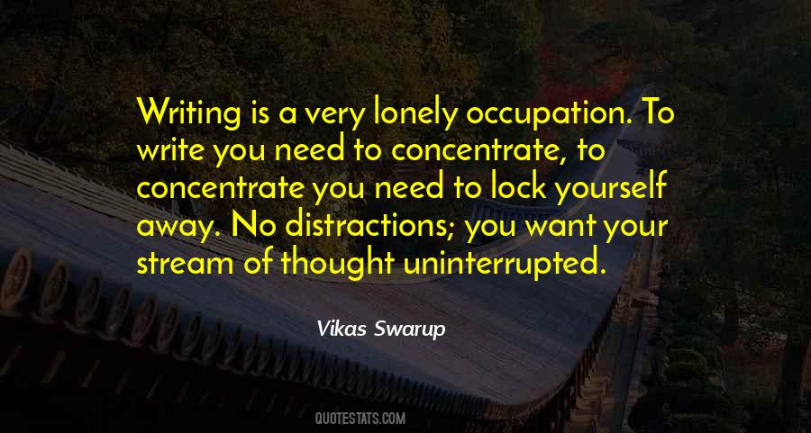 Quotes About Occupation #1340819