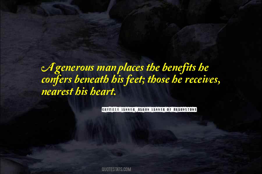 Quotes About A Generous Heart #175367