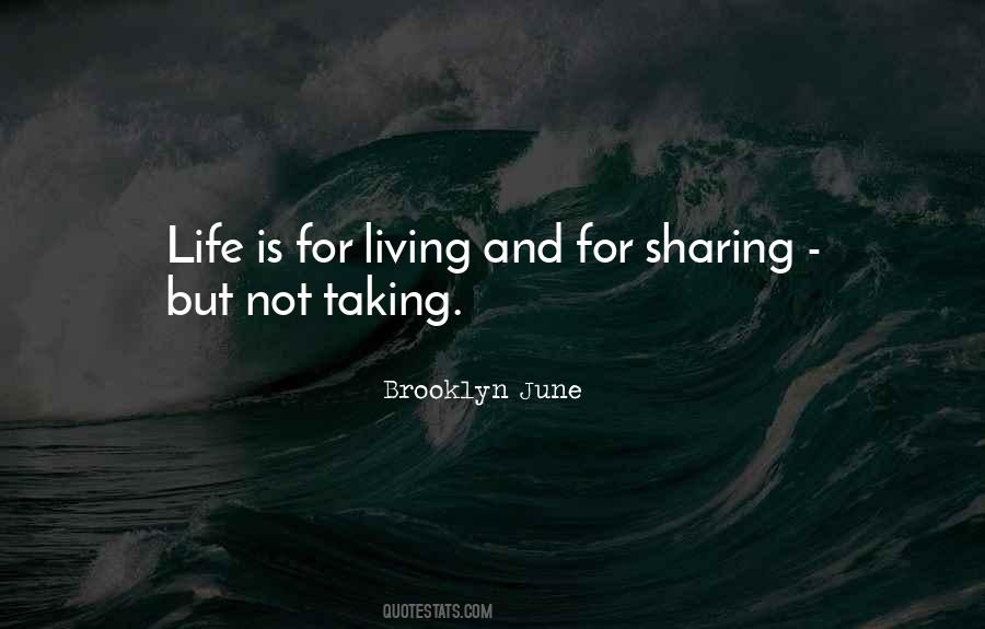 Quotes About Sharing Life #20203