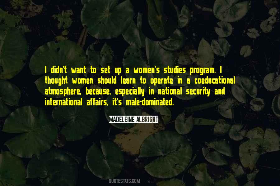 Women S Studies Quotes #1189032
