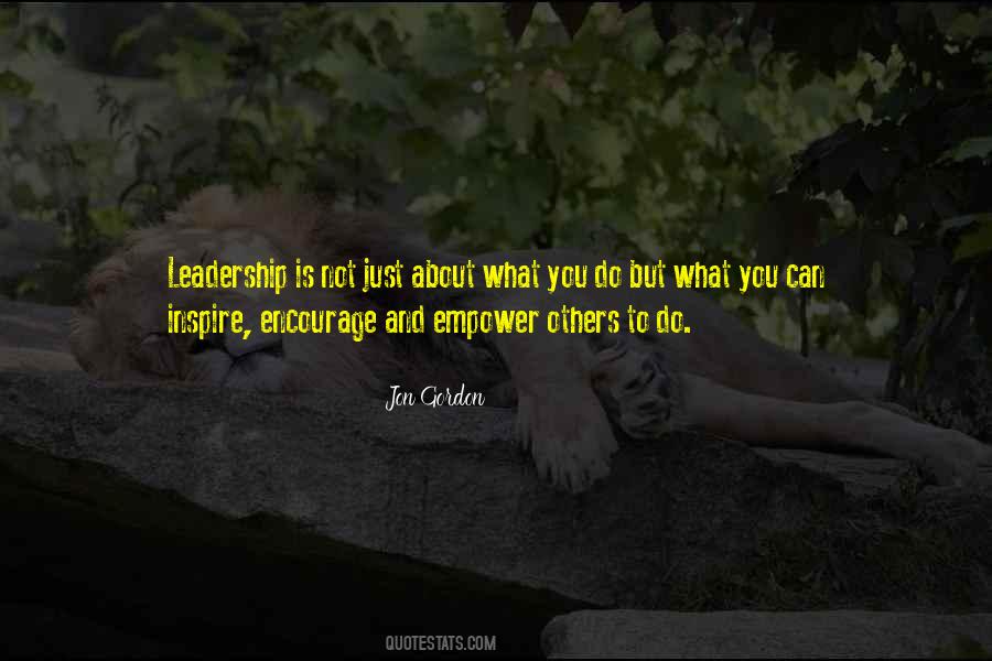 Leadership Is Not Quotes #1270416