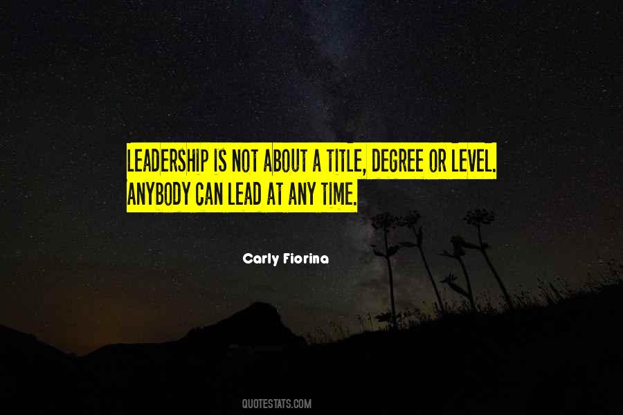 Leadership Is Not Quotes #643872