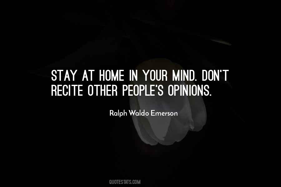 Quotes About Other People Opinions #1055595