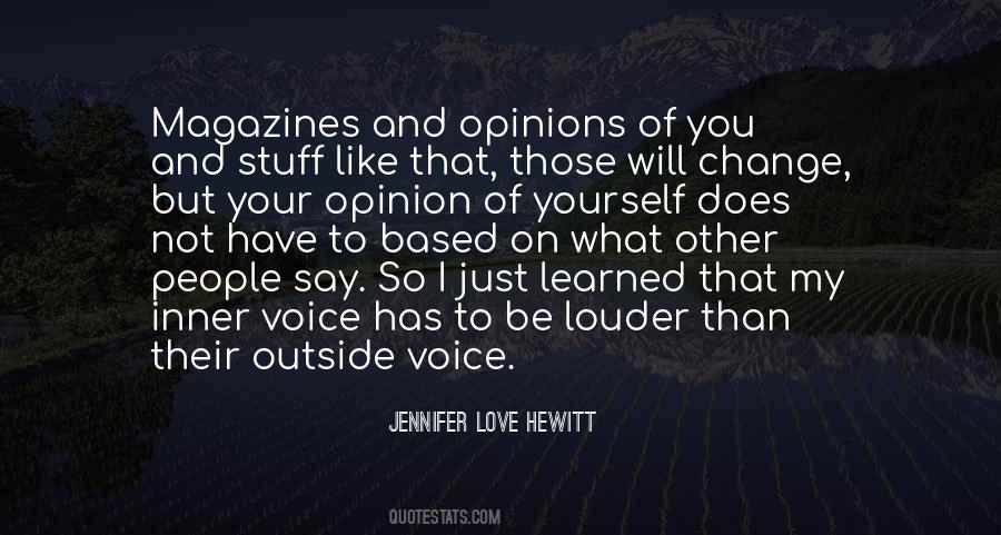 Quotes About Other People Opinions #531181