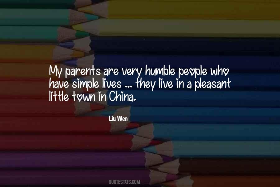 Simple Town Quotes #1285552