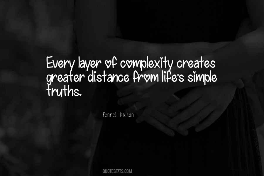 Quotes About Simple Truths #1720838