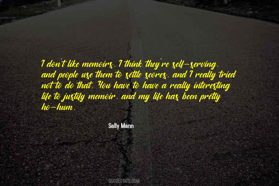 Quotes About Memoirs #1636332