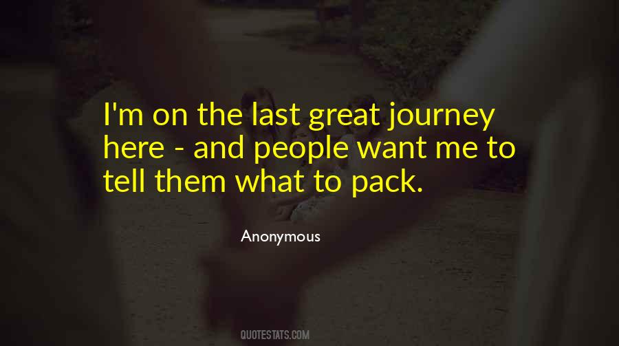 The Great Journey Quotes #753526