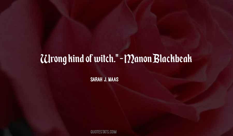 Quotes About Manon Blackbeak #789736