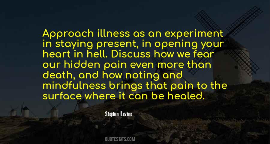 Quotes About Illness And Pain #202700