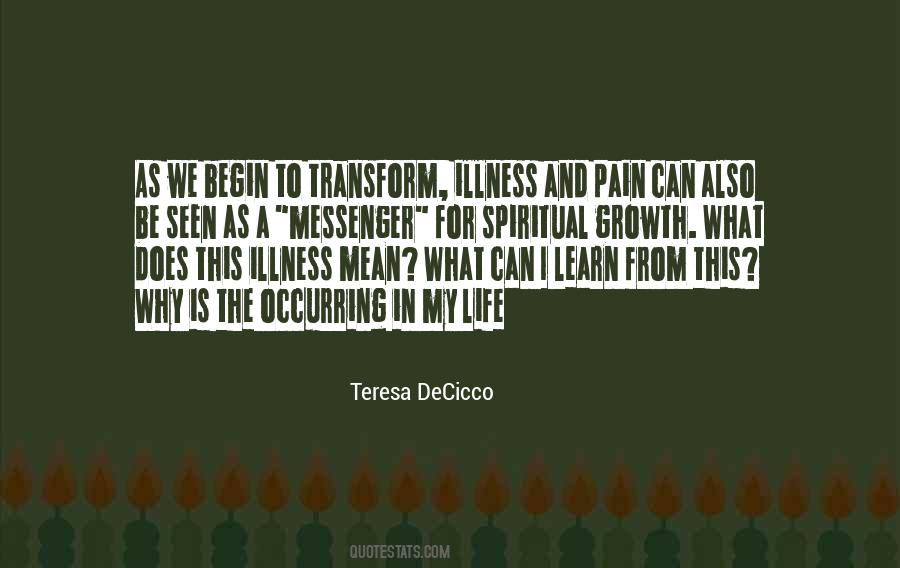 Quotes About Illness And Pain #241139