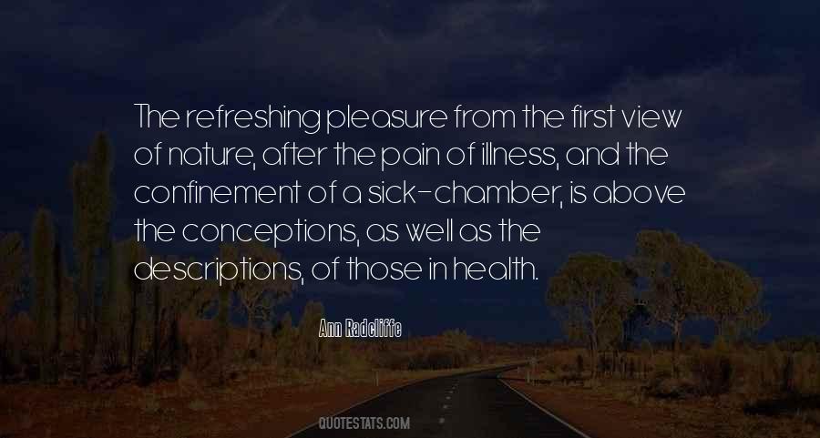 Quotes About Illness And Pain #581407