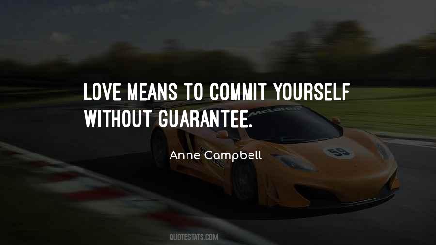 Quotes About Love Without Commitment #1477043