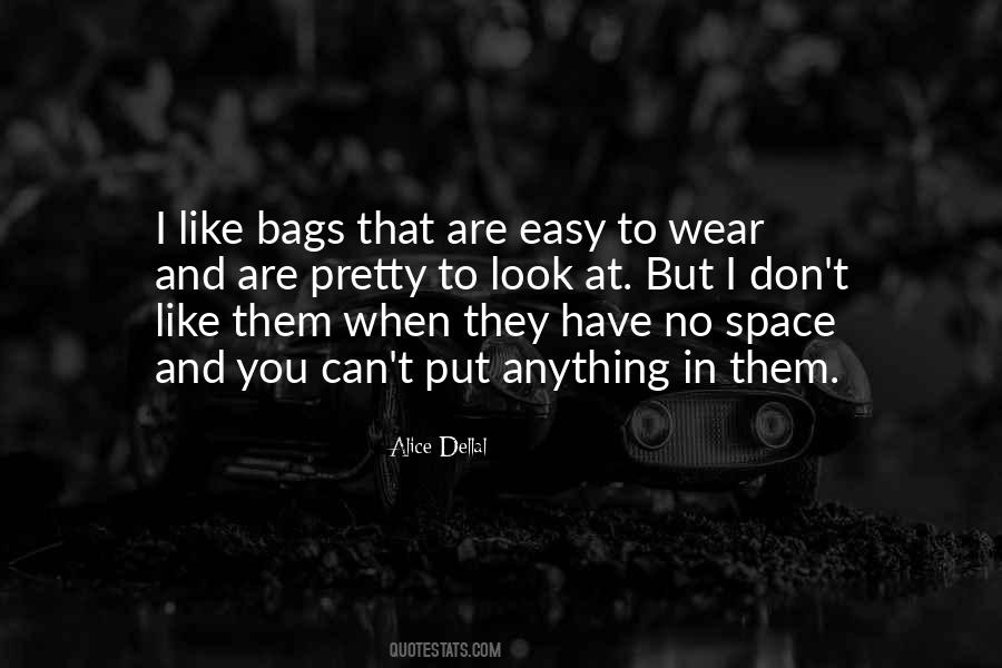 Bags That Quotes #212176