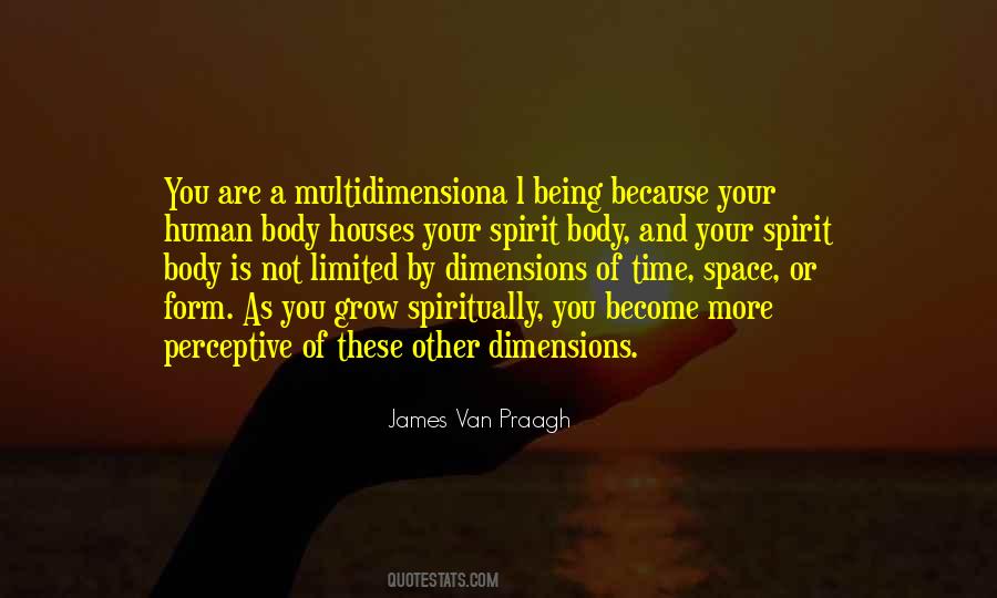 Quotes About Other Dimensions #1559556