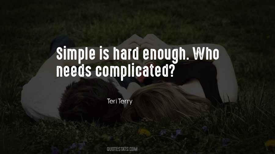 Simple Is Quotes #572661