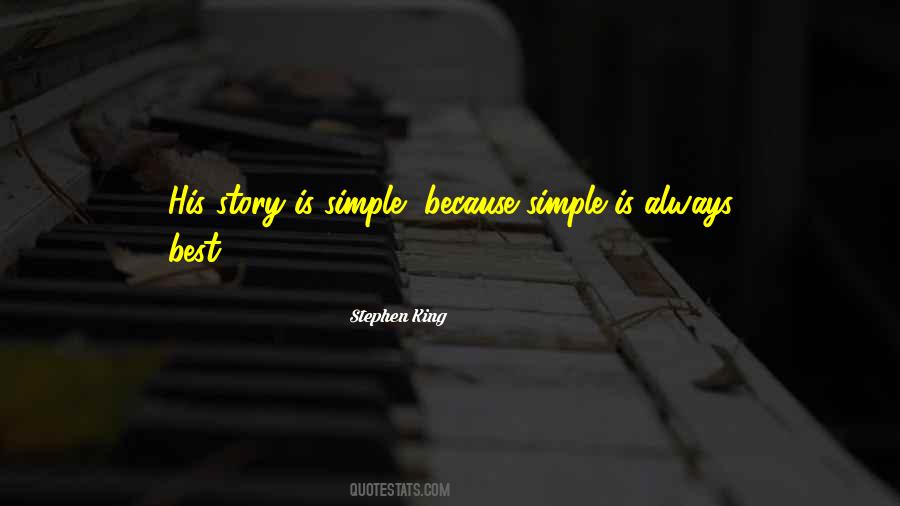 Simple Is Quotes #766132