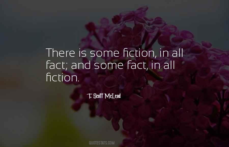 Quotes About Truth And Fiction #14474