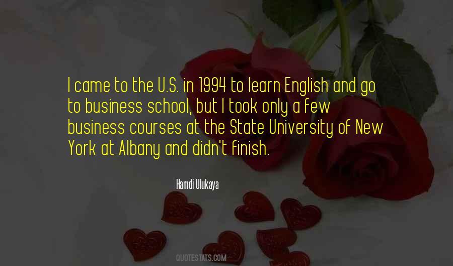 Quotes About English Courses #927973