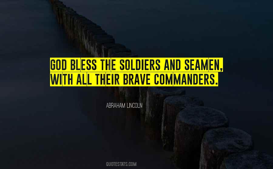 Quotes About Soldiers And God #1437835