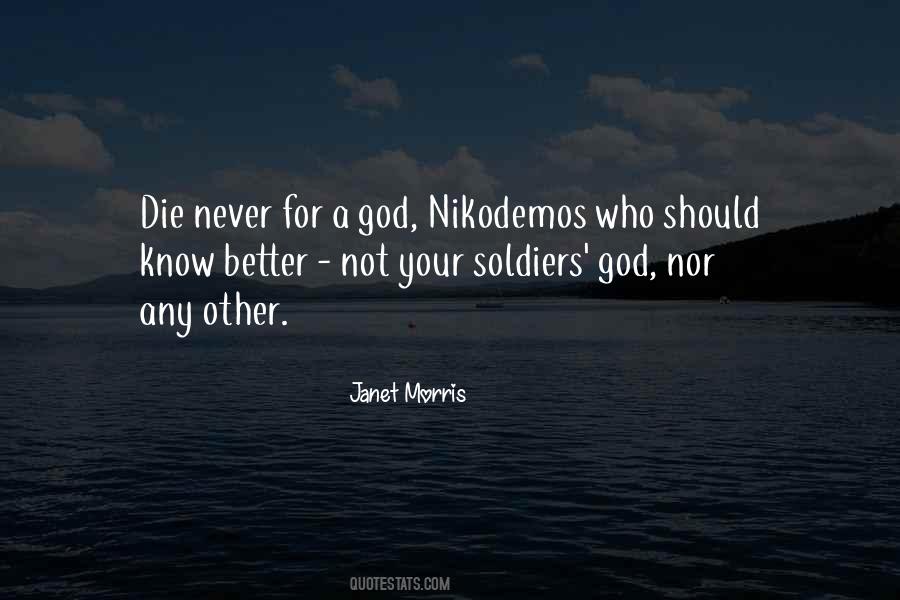 Quotes About Soldiers And God #1753328