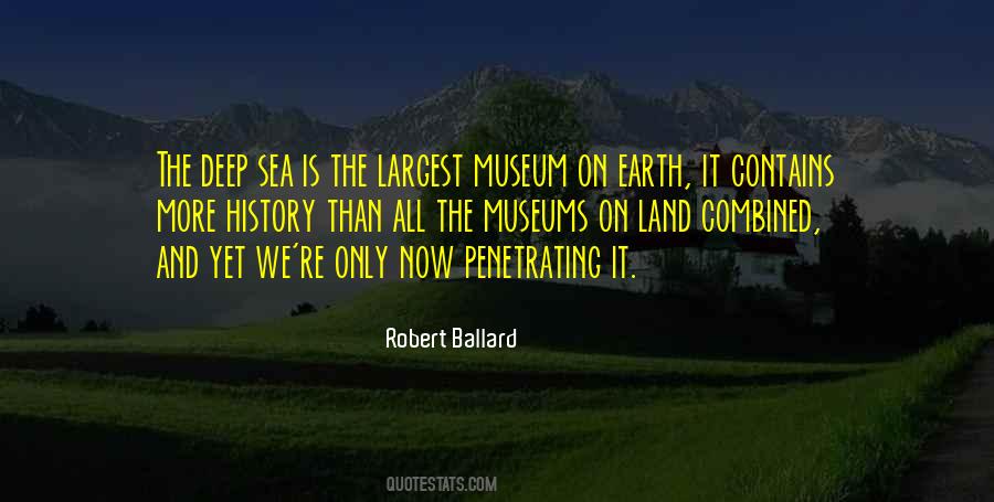 Quotes About Land And Sea #850412