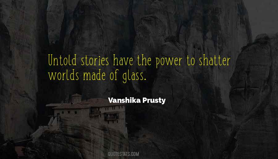 Quotes About Power Of Stories #1504591