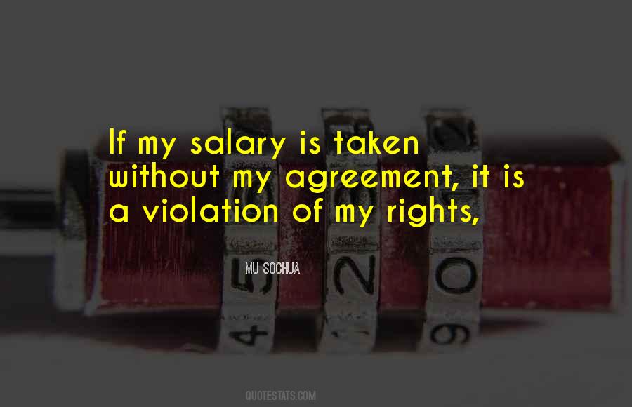 Quotes About My Salary #433531