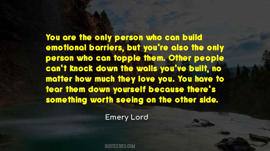 Build Walls Quotes #1748337