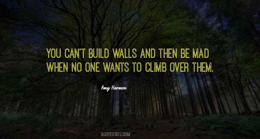 Build Walls Quotes #557197