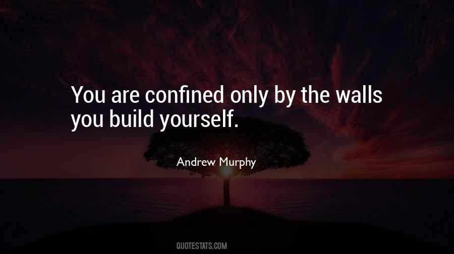 Build Walls Quotes #772712