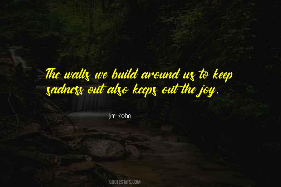 Build Walls Quotes #856249