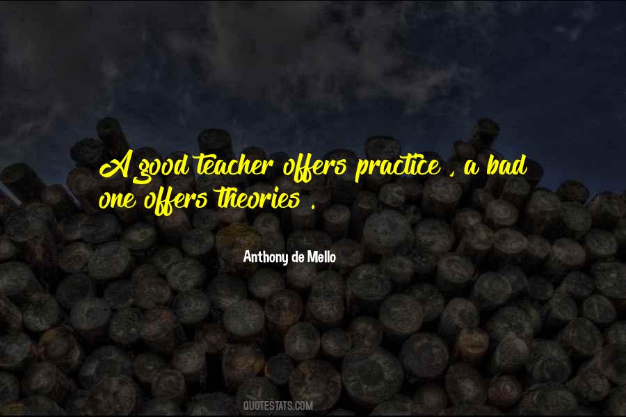 Good Teacher Quotes #1155709